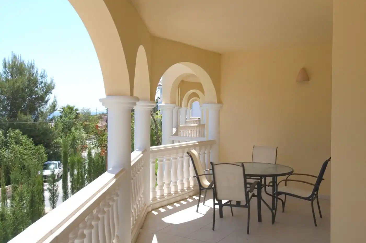 Terraza de Apartamento en venta en Benissa con Aire acondicionado, Calefacción y Jardín privado