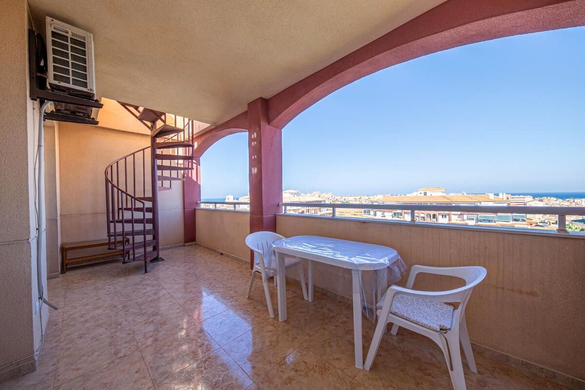 Terrace of Attic for sale in Torrevieja  with Air Conditioner, Terrace and Storage room