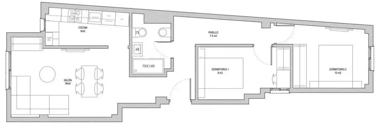 Flat for sale in Málaga