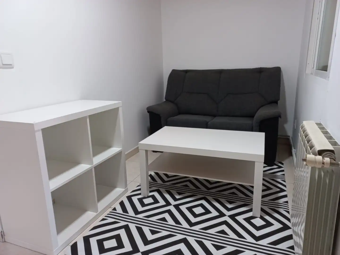 Living room of Flat for rent in Santiago de Compostela   with Heating, Furnished and Oven