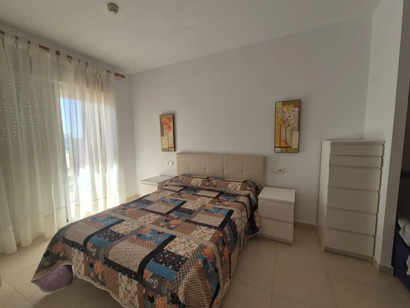 Dormitori de Apartament en venda en El Ejido amb Aire condicionat, Terrassa i Moblat