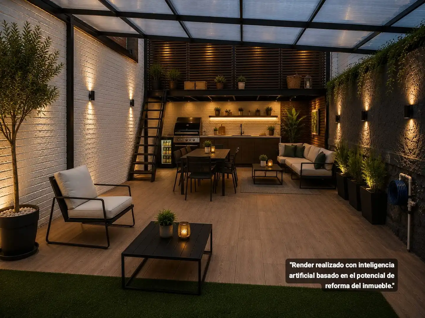 Terraza de Casa adosada en venta en Badalona con Aire acondicionado, Calefacción y Terraza