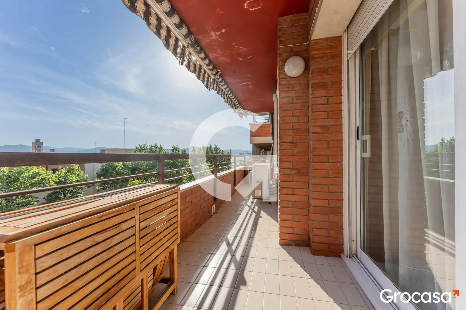 Balcony of Flat for sale in Cornellà de Llobregat  with Air Conditioner, Heating and Balcony