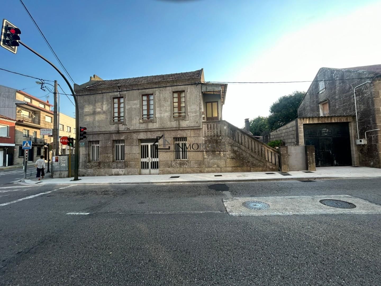 Vista exterior de Casa o chalet en venta en Marín con Jardín privado