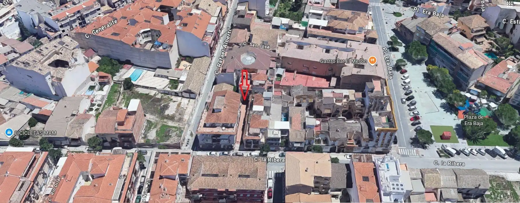 Vista exterior de Piso en venta en Maracena