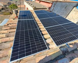 Vista exterior de Casa o xalet en venda en Les Oluges amb Aire condicionat, Jardí privat i Traster