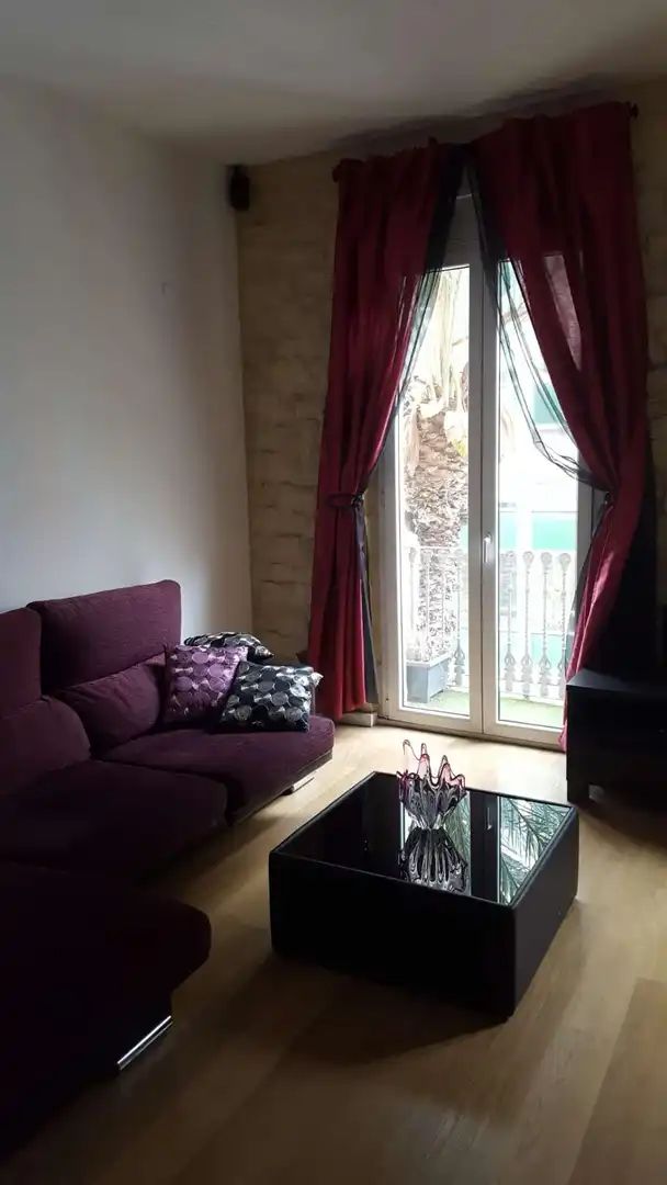 Living room of Flat for rent in Alicante / Alacant  with Air Conditioner, Heating and Furnished