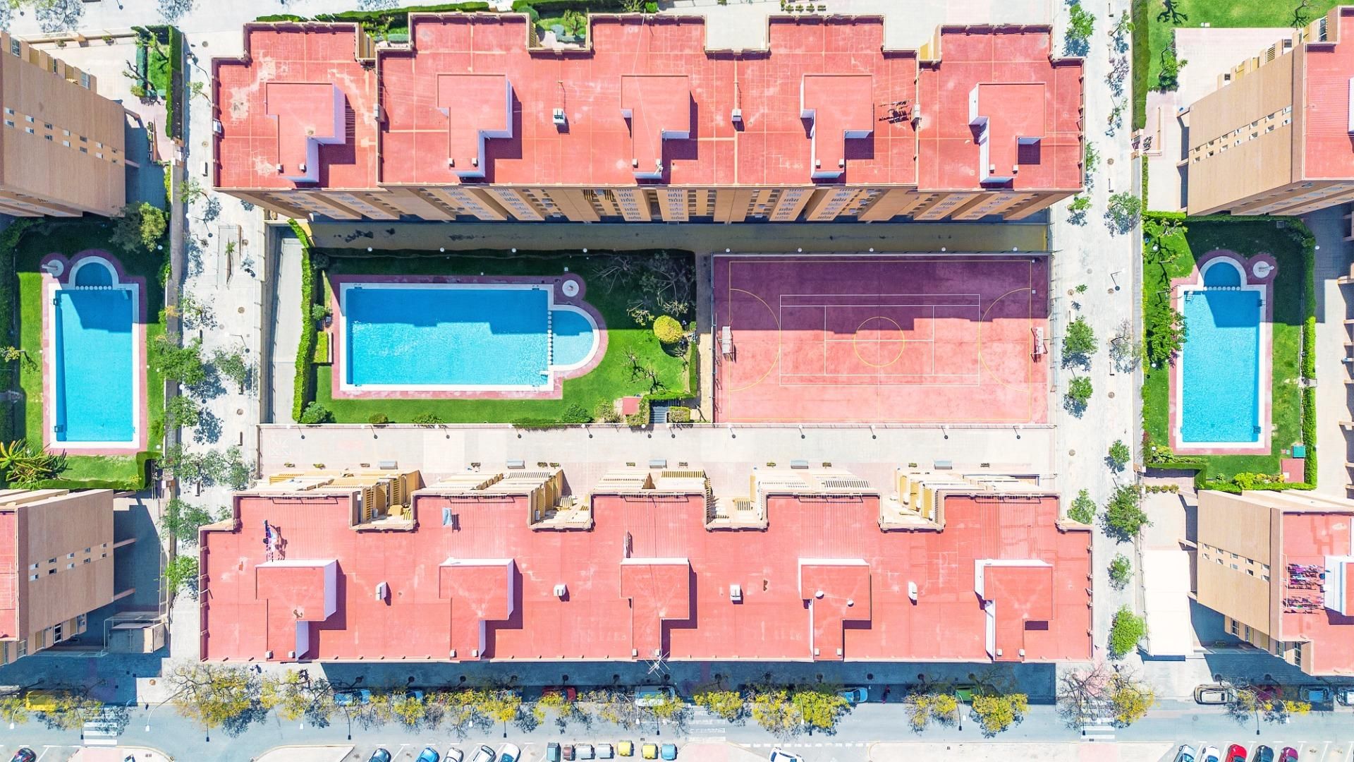 Swimming pool of Apartment for sale in Alicante / Alacant  with Air Conditioner, Heating and Private garden