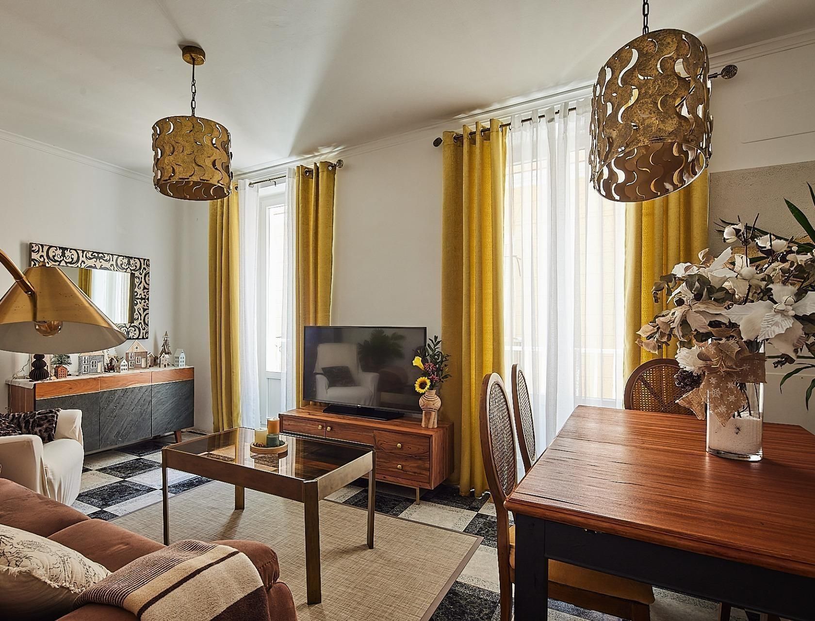 Living room of Flat for sale in  Cádiz Capital  with Balcony