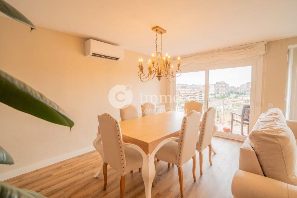 Dining room of Flat for sale in  Lleida Capital  with Air Conditioner, Heating and Parquet flooring
