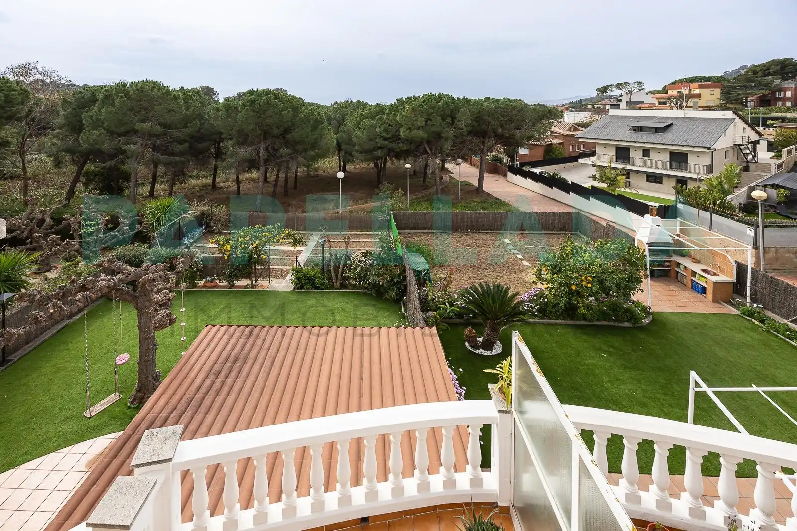 Jardín de Casa o chalet en venta en Badalona con Aire acondicionado, Calefacción y Jardín privado