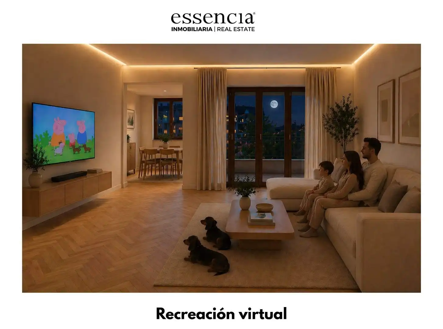 Sala de estar de Piso en venta en Gandia con Trastero y Balcón