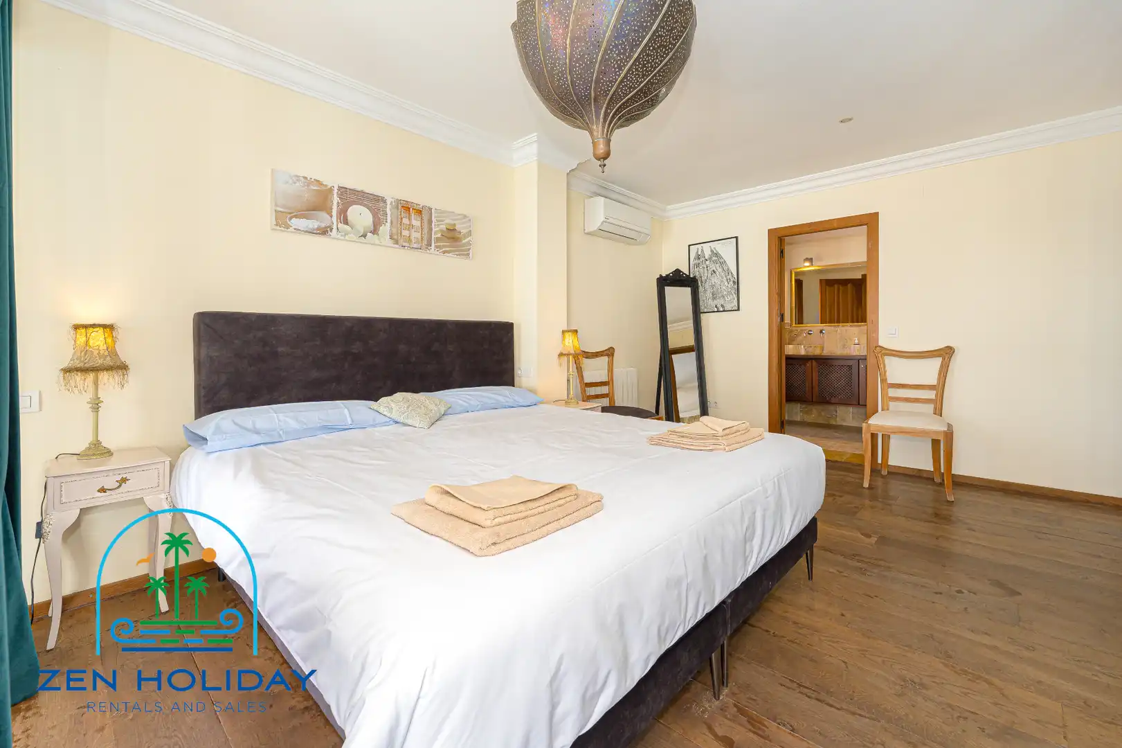 Habitación de Casa o chalet en venta en Villajoyosa / La Vila Joiosa con Aire acondicionado, Calefacción y Jardín privado