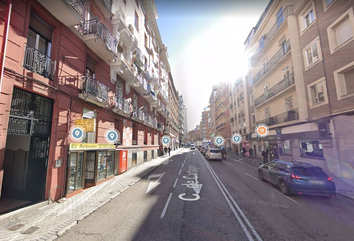 Exterior view of Flat for sale in  Madrid Capital