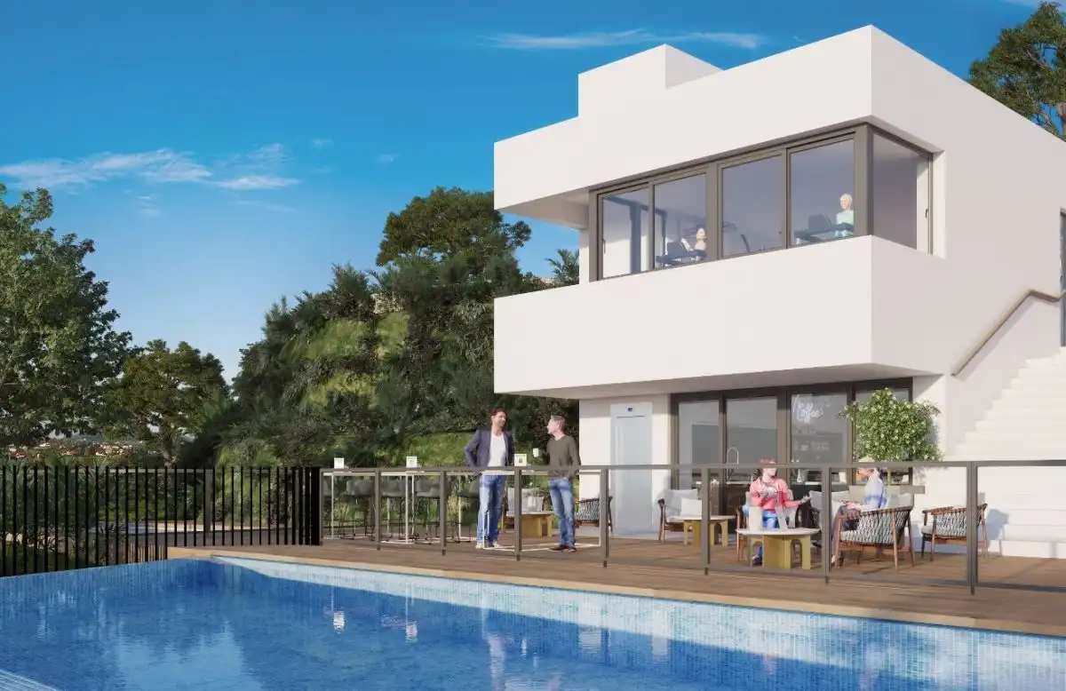 Adosado con piscina en venta en Riviera del Sol