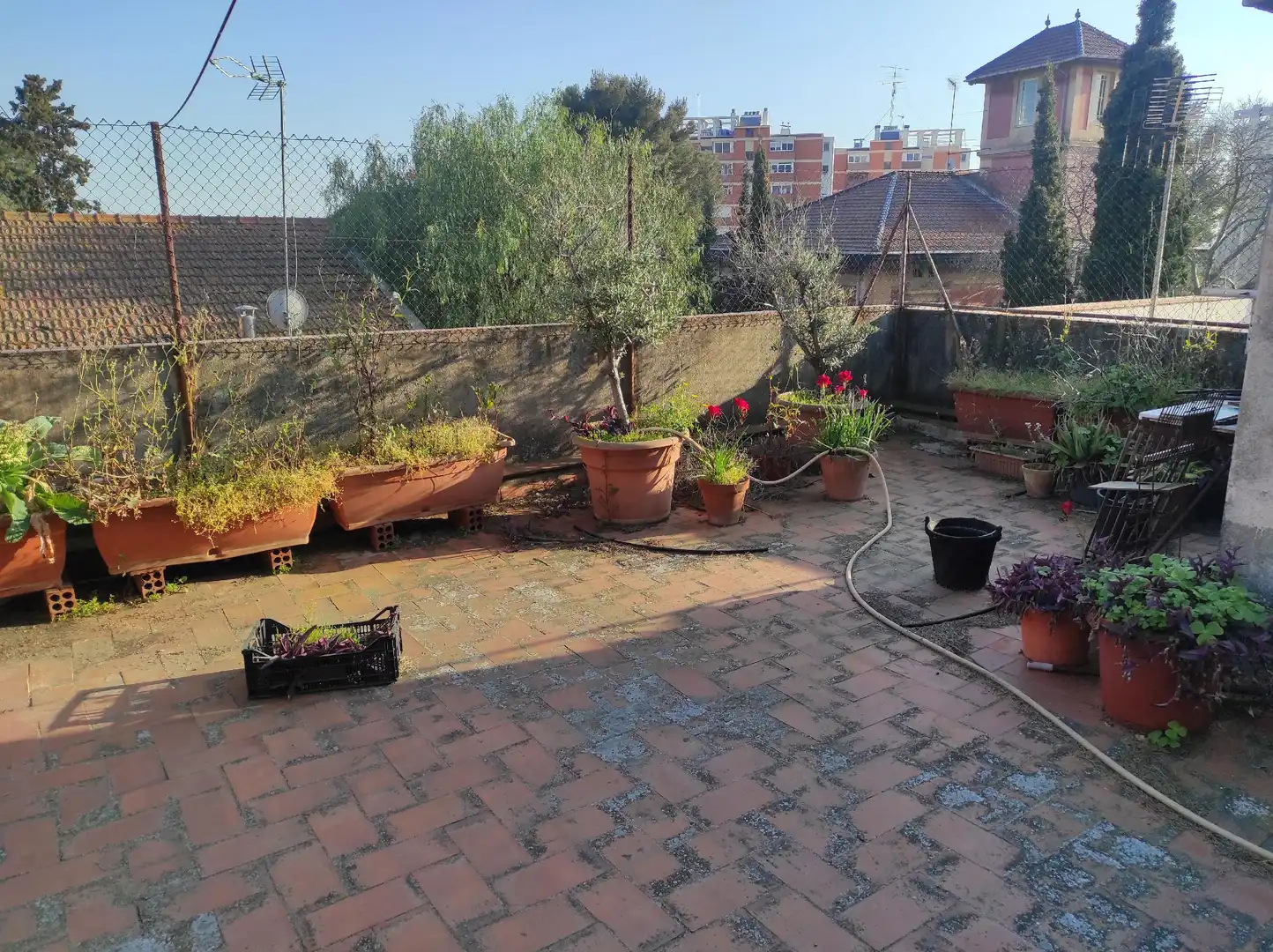 Terrace of Houses for sale in Esplugues de Llobregat  with Heating, Parquet flooring and Terrace