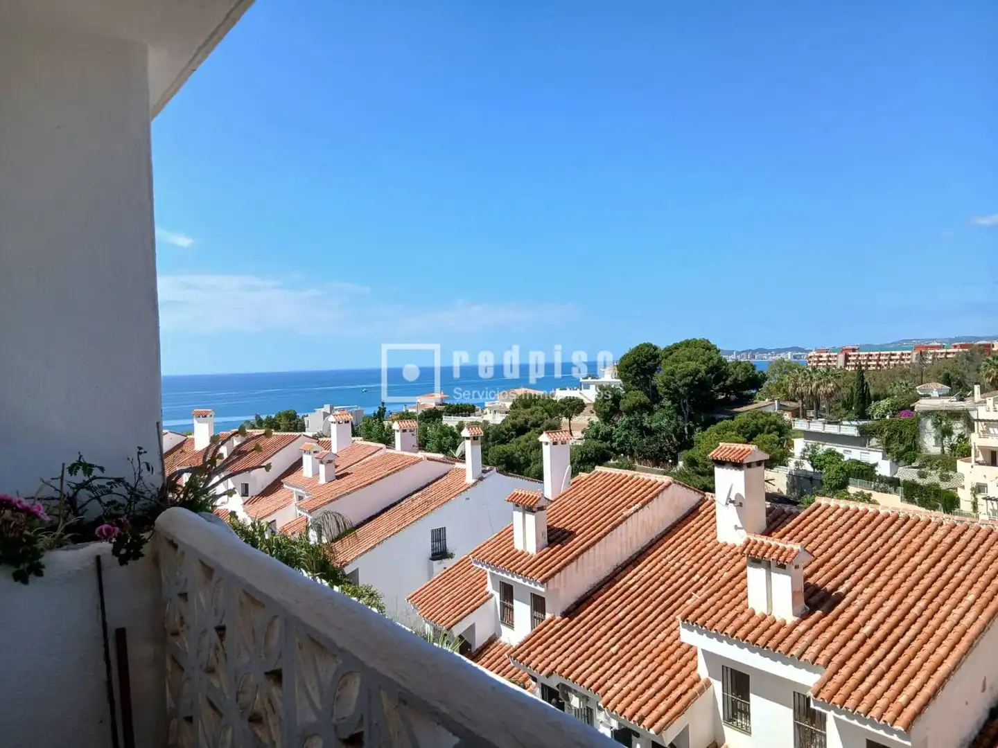 Außenansicht von Maisonette zum Verkauf in Benalmádena mit Klimaanlage, Heizung und Terrasse
