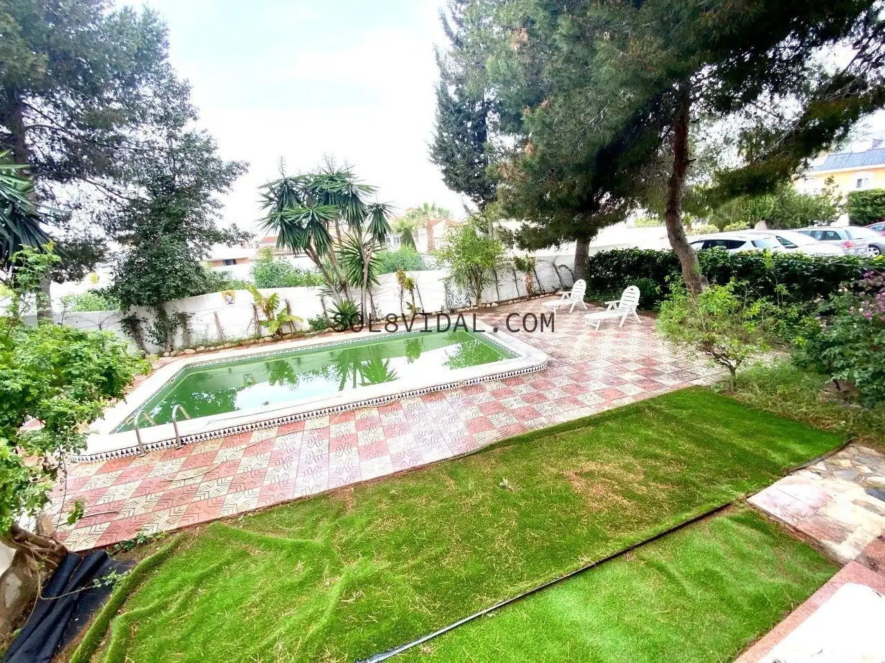 Piscina de Casa o xalet en venda en Rojales amb Aire condicionat, Calefacció i Jardí privat