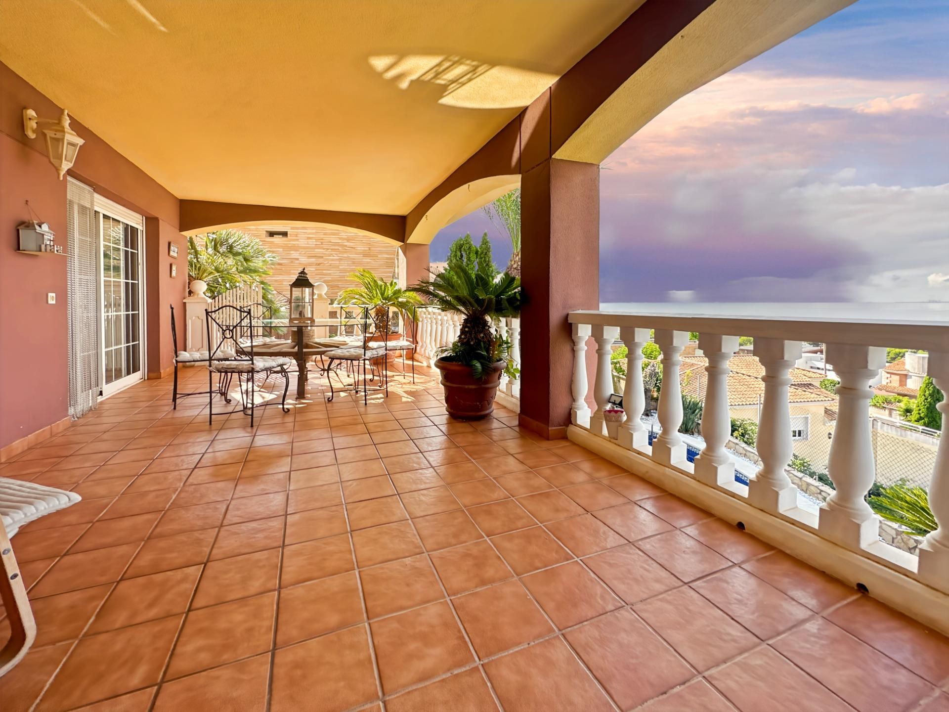 Terrassa de Casa o xalet en venda en Oropesa del Mar / Orpesa amb Jardí privat, Terrassa i Piscina