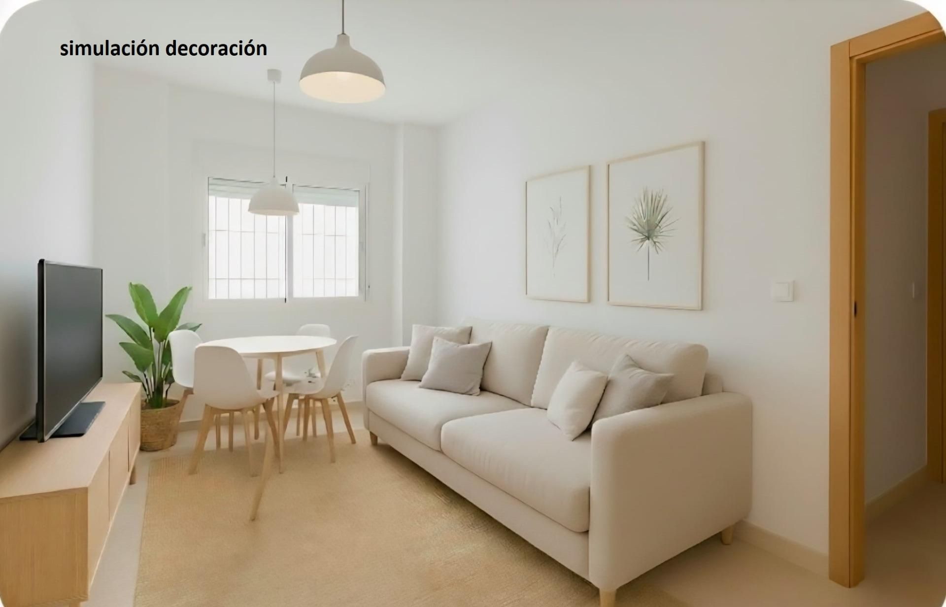 Sala d'estar de Pis en venda en Málaga Capital amb Aire condicionat