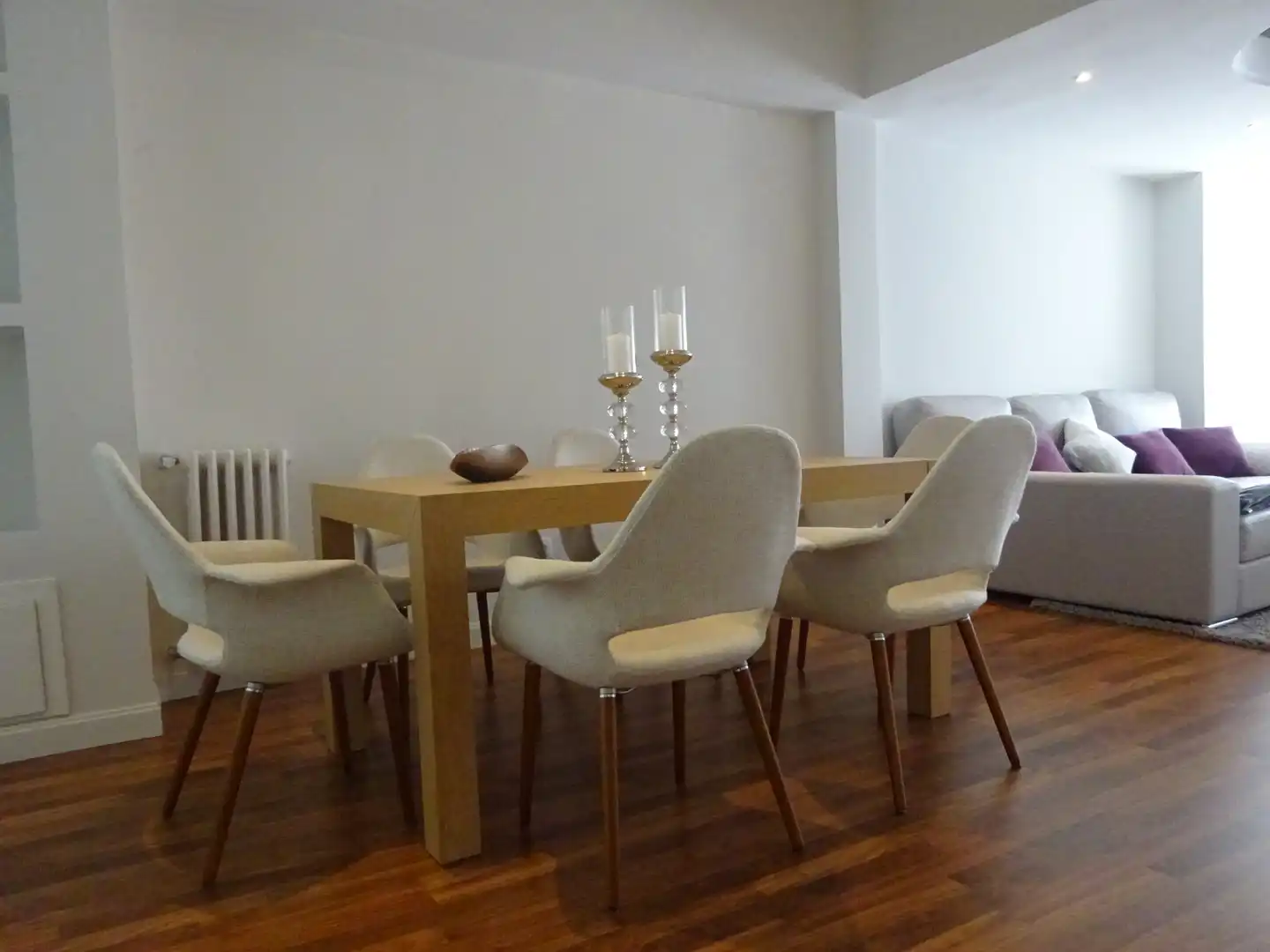 Dining room of Flat for sale in Madrid  with Air Conditioner, Heating and Parquet flooring