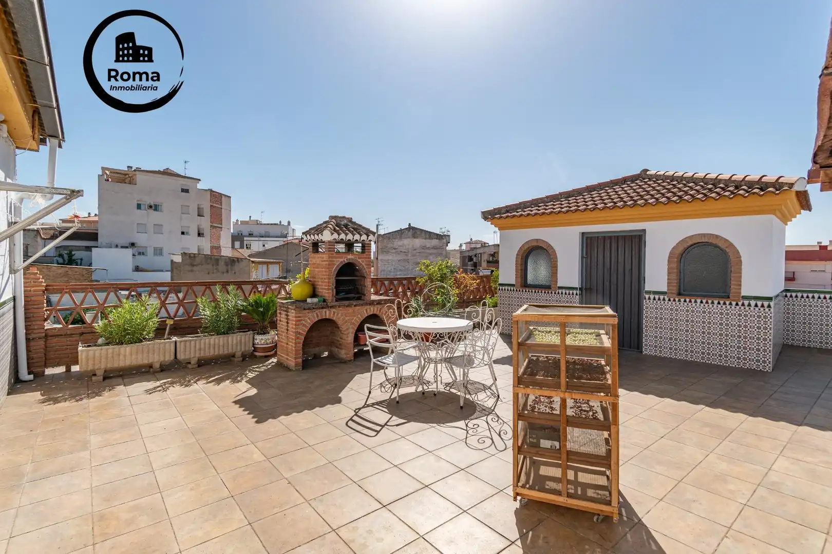 Terraza de Casa o chalet en venta en Atarfe con Aire acondicionado, Terraza y Trastero