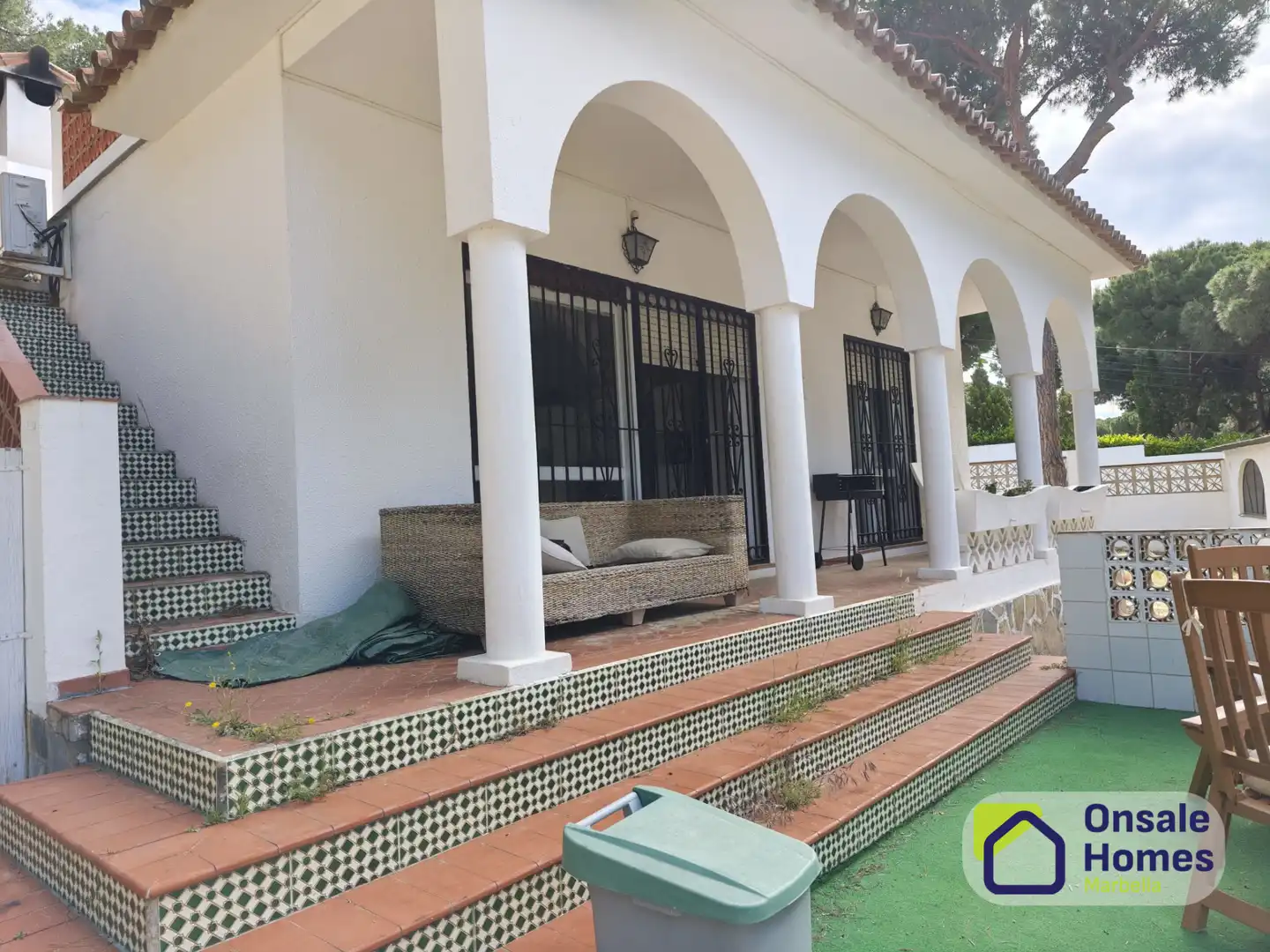 Jardí de Casa o xalet en venda en Marbella amb Jardí privat