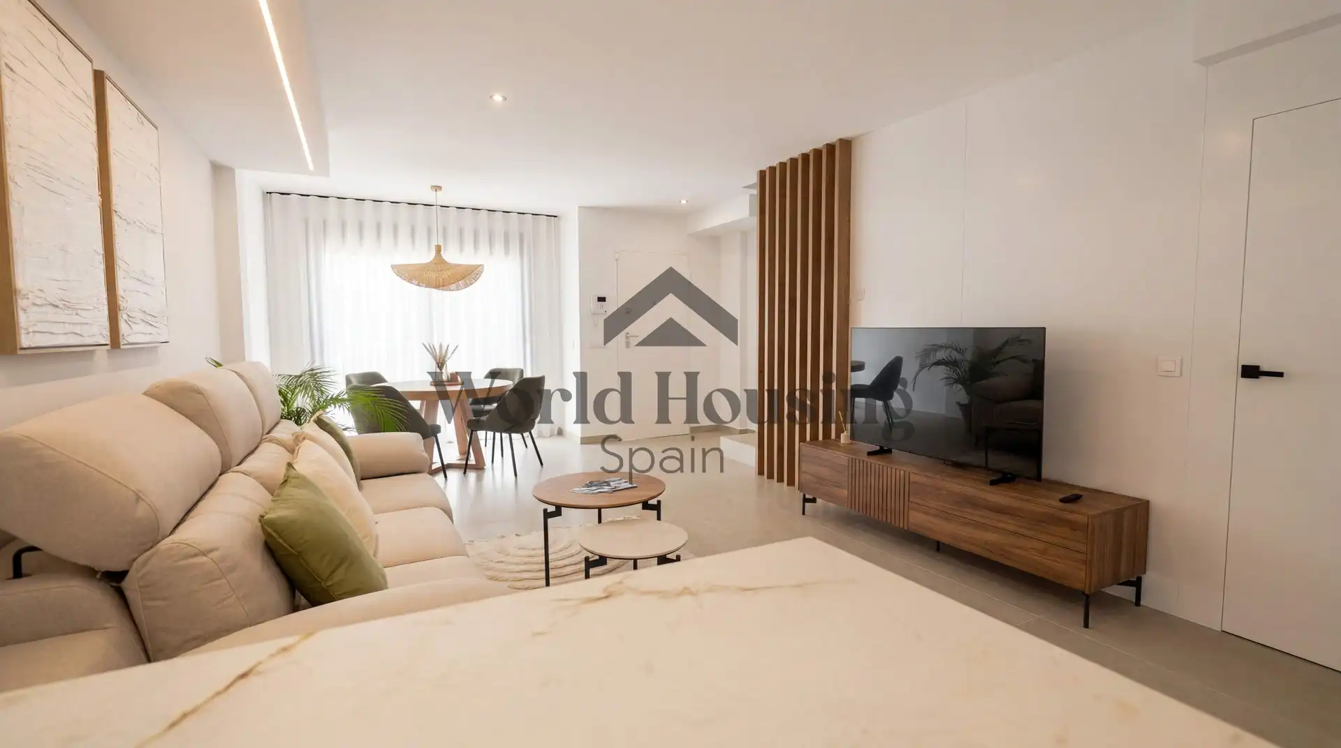 Sala de estar de Casa o chalet en venta en Benferri con Aire acondicionado, Calefacción y Jardín privado