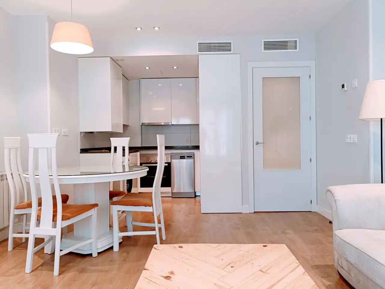 Kitchen of Flat for rent in Getafe  with Heating, Storage room and Furnished