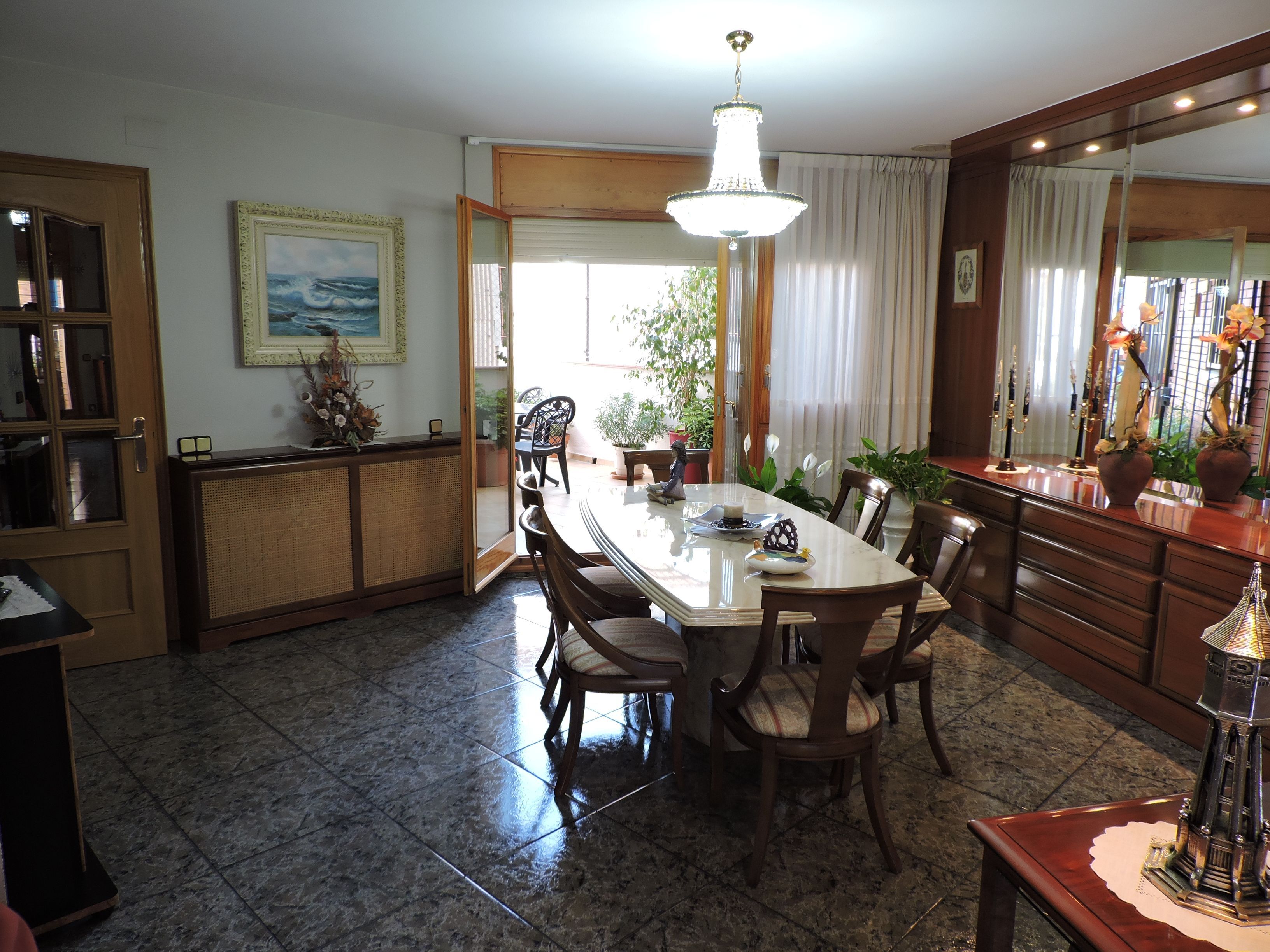Dining room of House or chalet for sale in Sabadell  with Heating, Terrace and Storage room