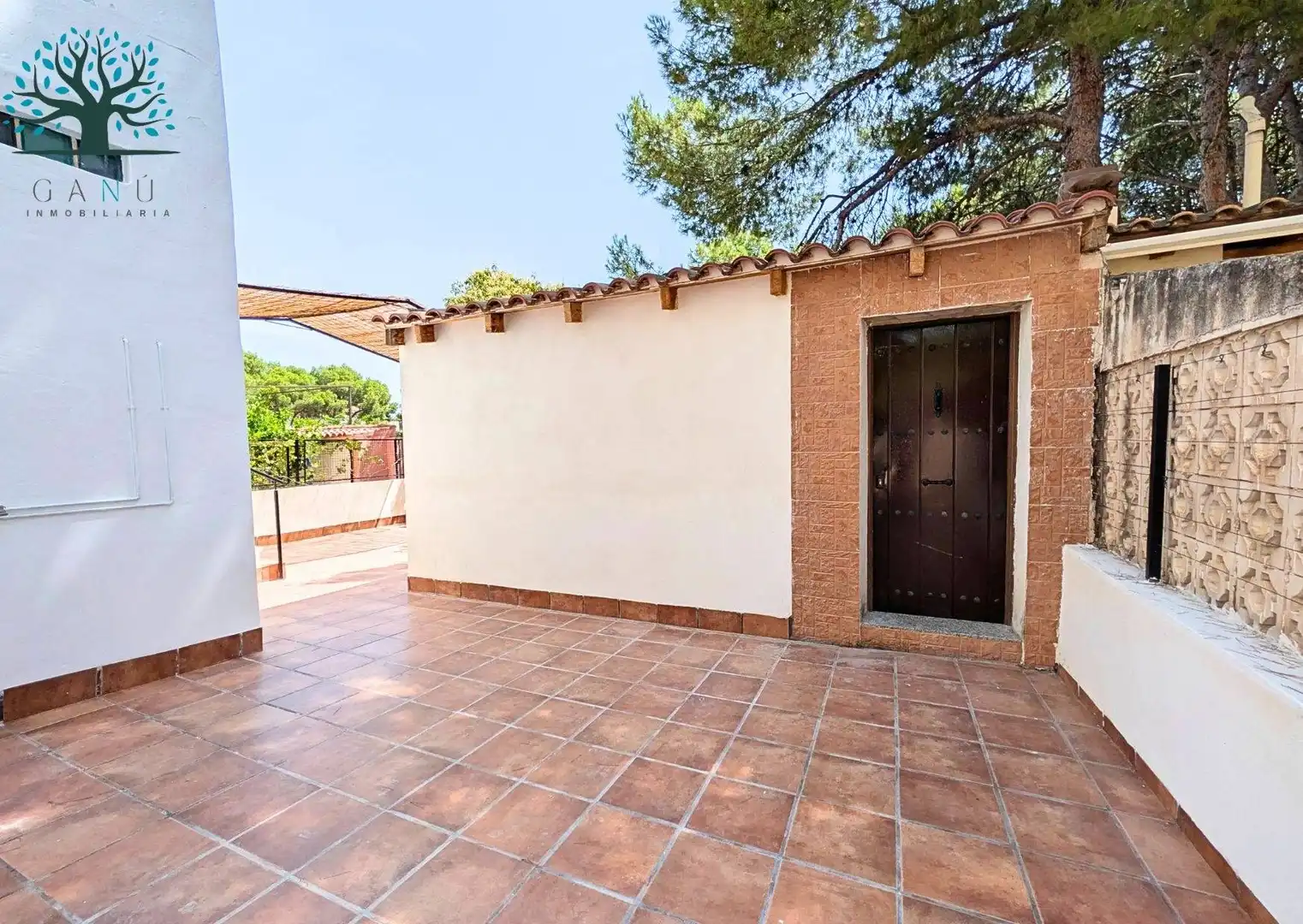 Terrasse von Maisonette zum Verkauf in Totana mit Klimaanlage, Privatgarten und Terrasse