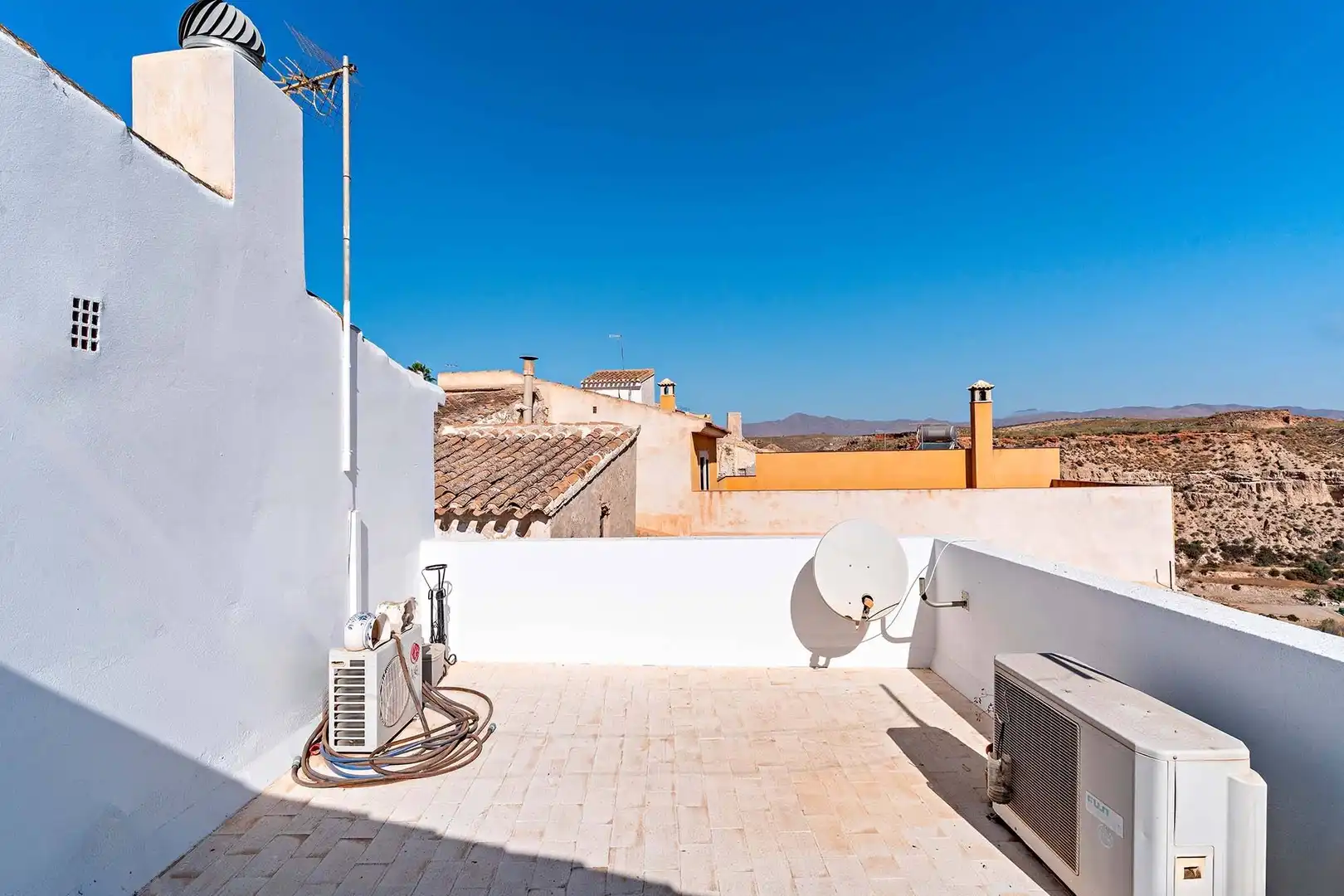Terraza de Finca rústica en venta en Sorbas con Aire acondicionado