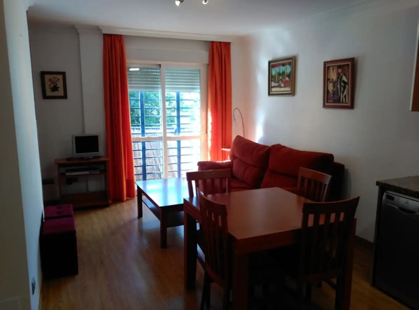 Sala de estar de Piso de alquiler en Málaga con Aire acondicionado, Amueblado y Lavadora