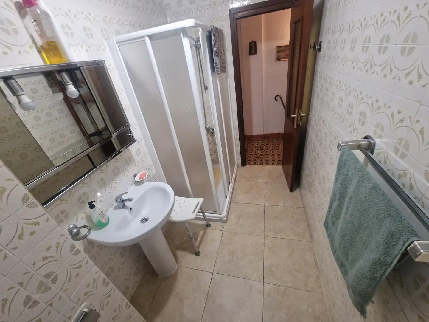 Bathroom of Flat for sale in Talavera de la Reina  with Terrace, Washing machine and Balcony