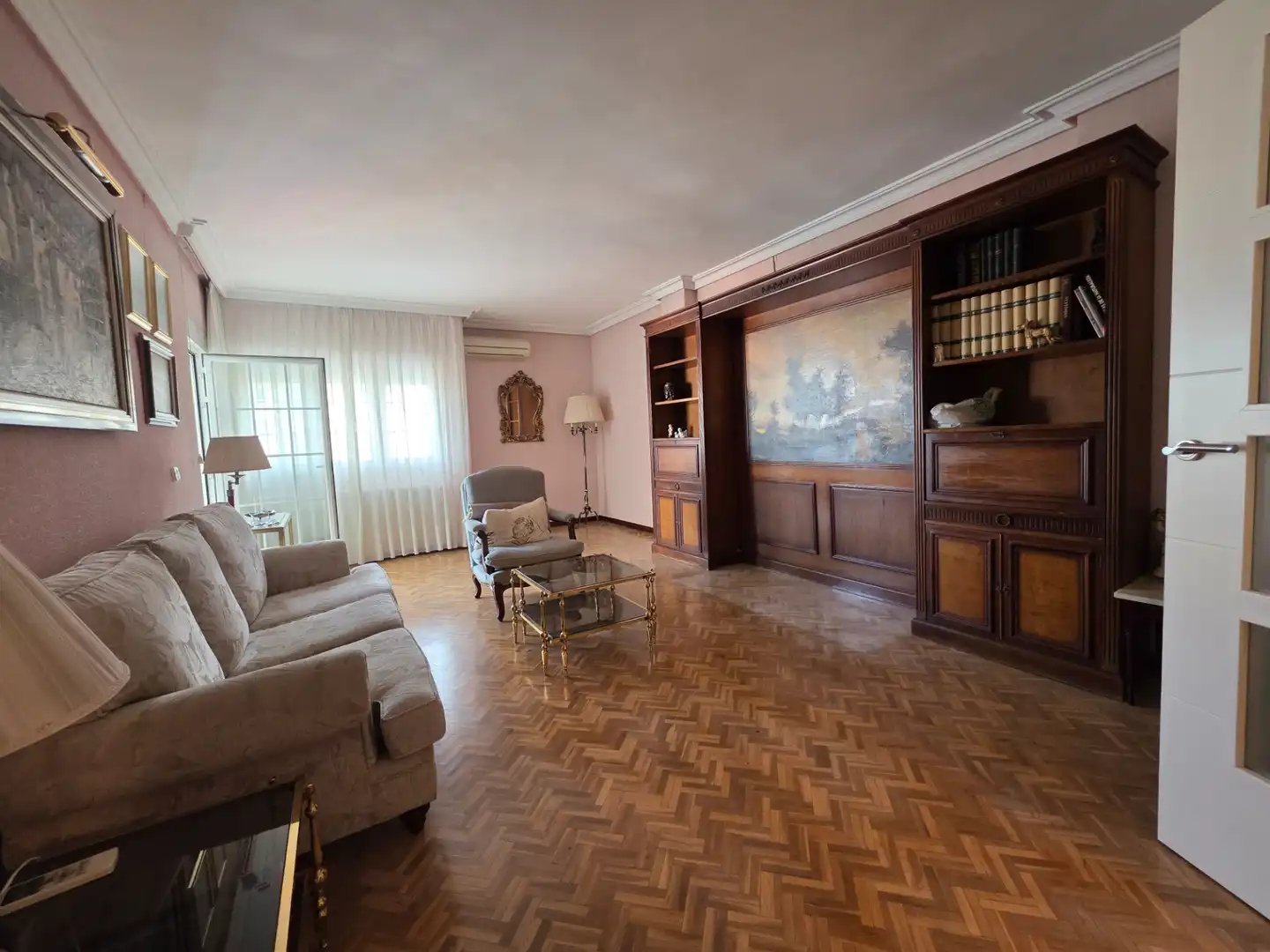 Sala de estar de Piso en venta en Madrid con Aire acondicionado, Calefacción y Parquet