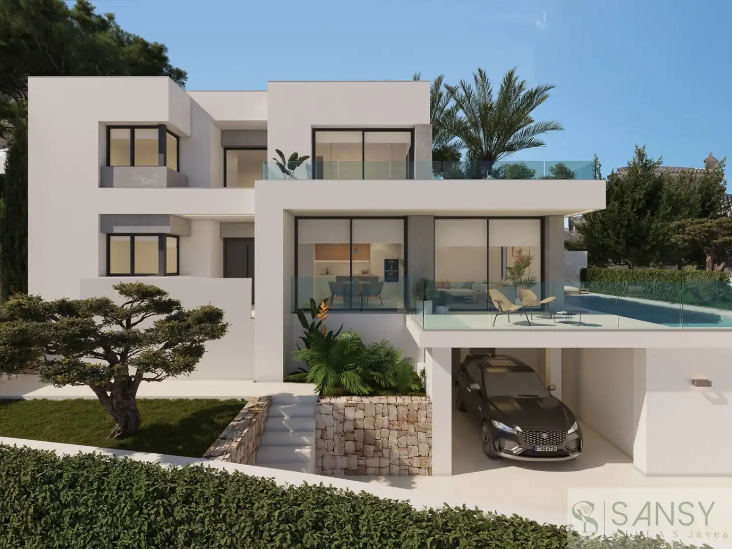 Villa mit Pool zum Verkauf in Cumbre del Sol