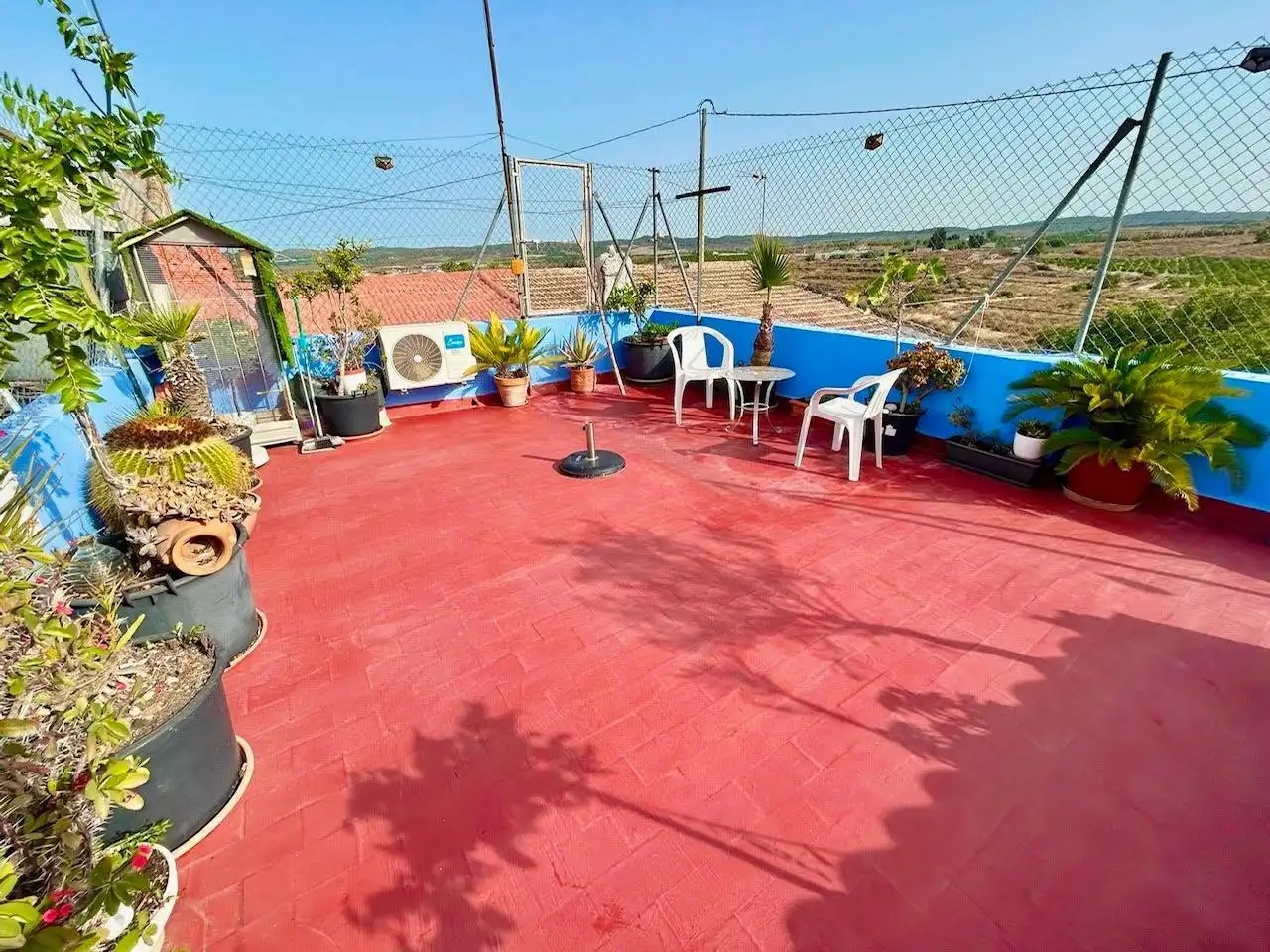 Terraza de Finca rústica en venta en Orihuela con Aire acondicionado, Calefacción y Jardín privado