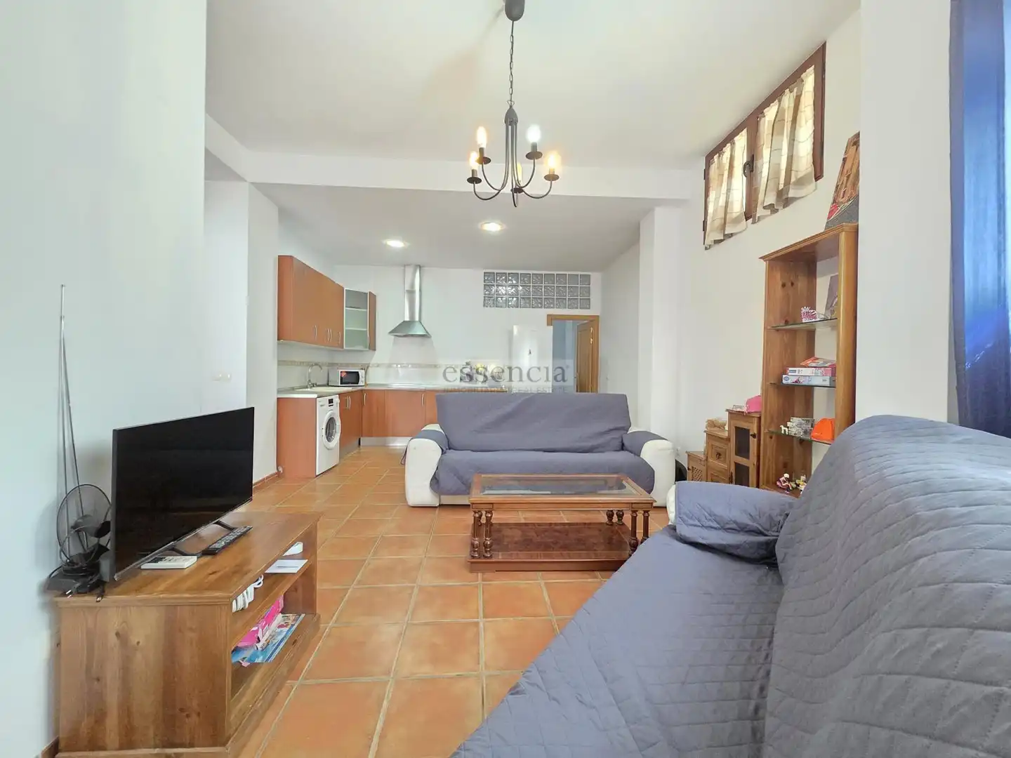 Living room of Flat for sale in Terrateig  with Storage room