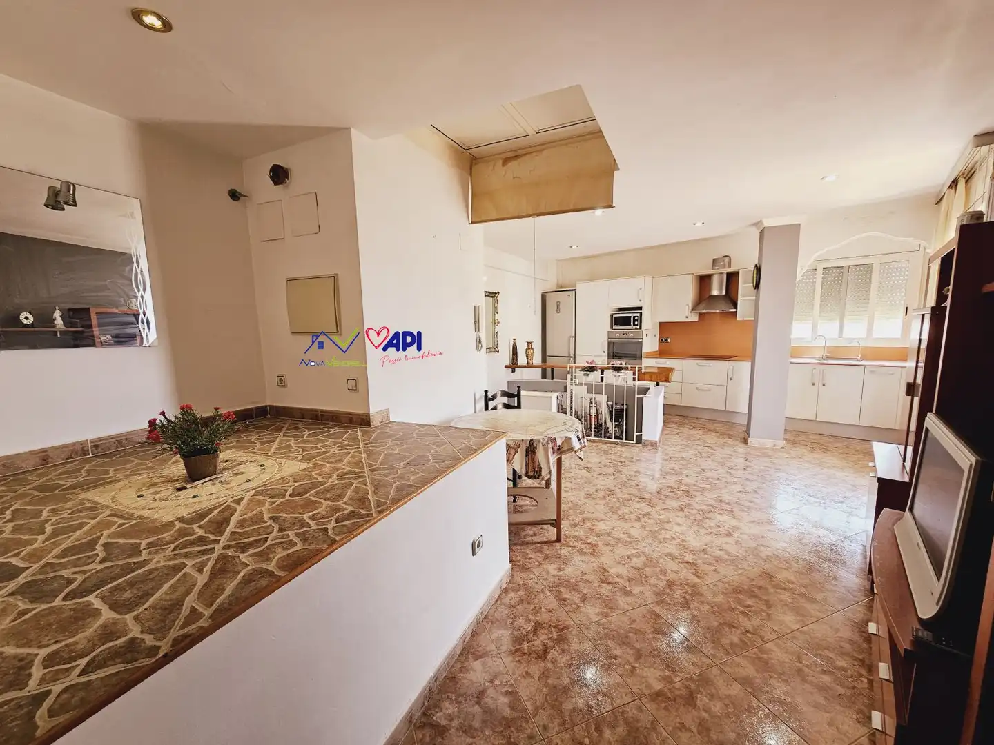 Cocina de Ático en venta en El Vendrell con Aire acondicionado, Calefacción y Terraza
