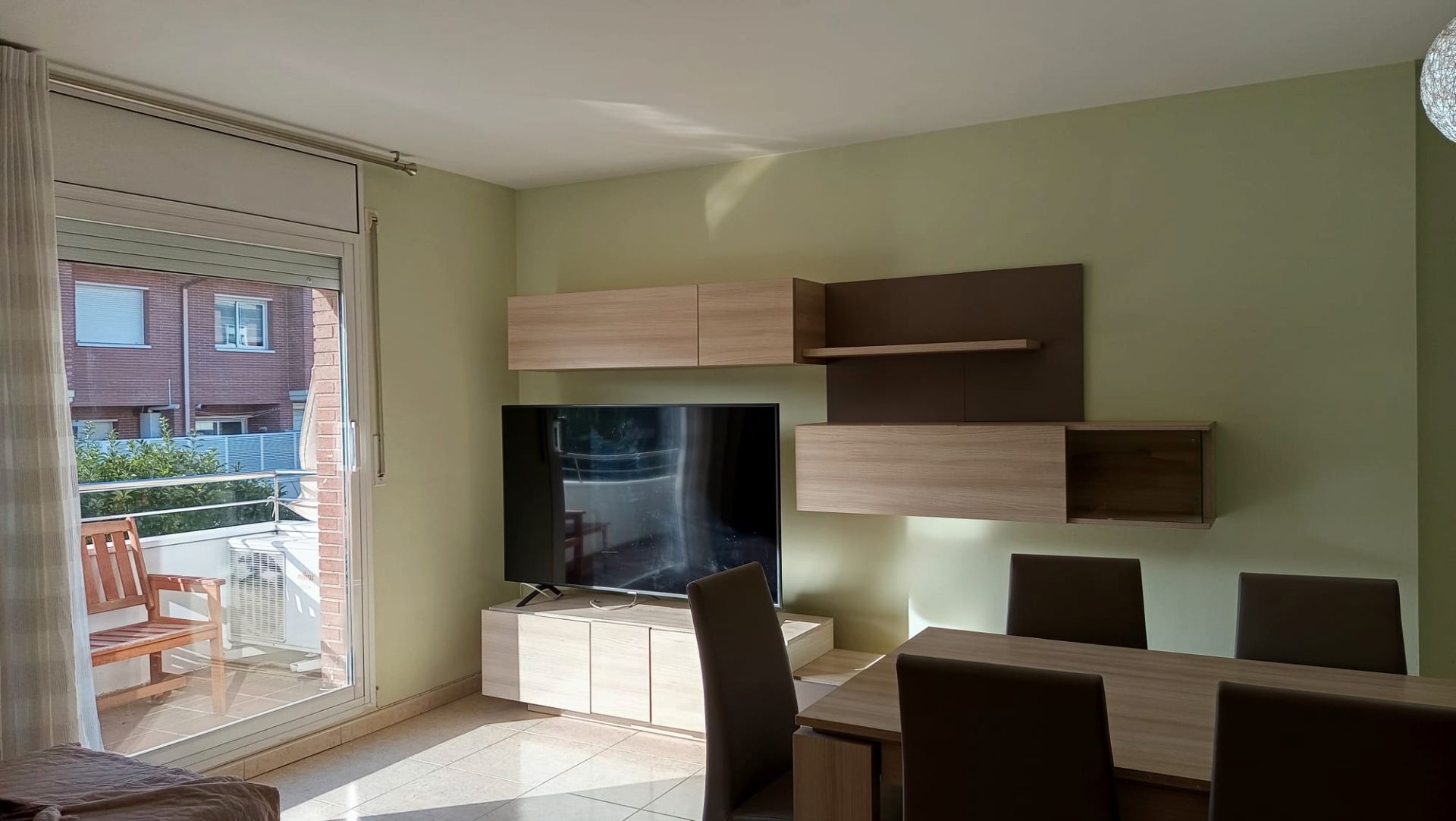 Living room of Duplex to rent in Cerdanyola del Vallès  with Air Conditioner, Heating and Furnished