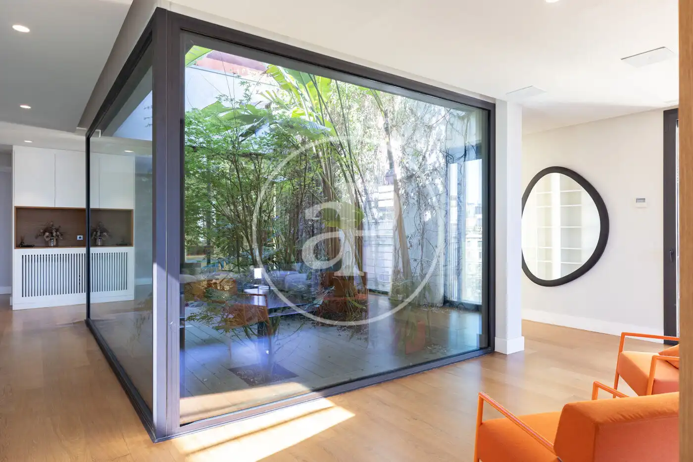Jardín de Piso de alquiler en Barcelona con Aire acondicionado, Calefacción y Jardín privado