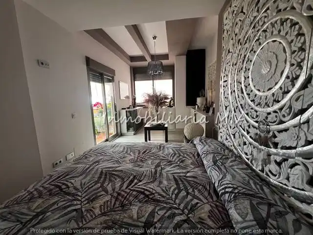 Schlafzimmer von Dachboden zum Verkauf in Torremolinos mit Heizung, Terrasse und Abstellraum