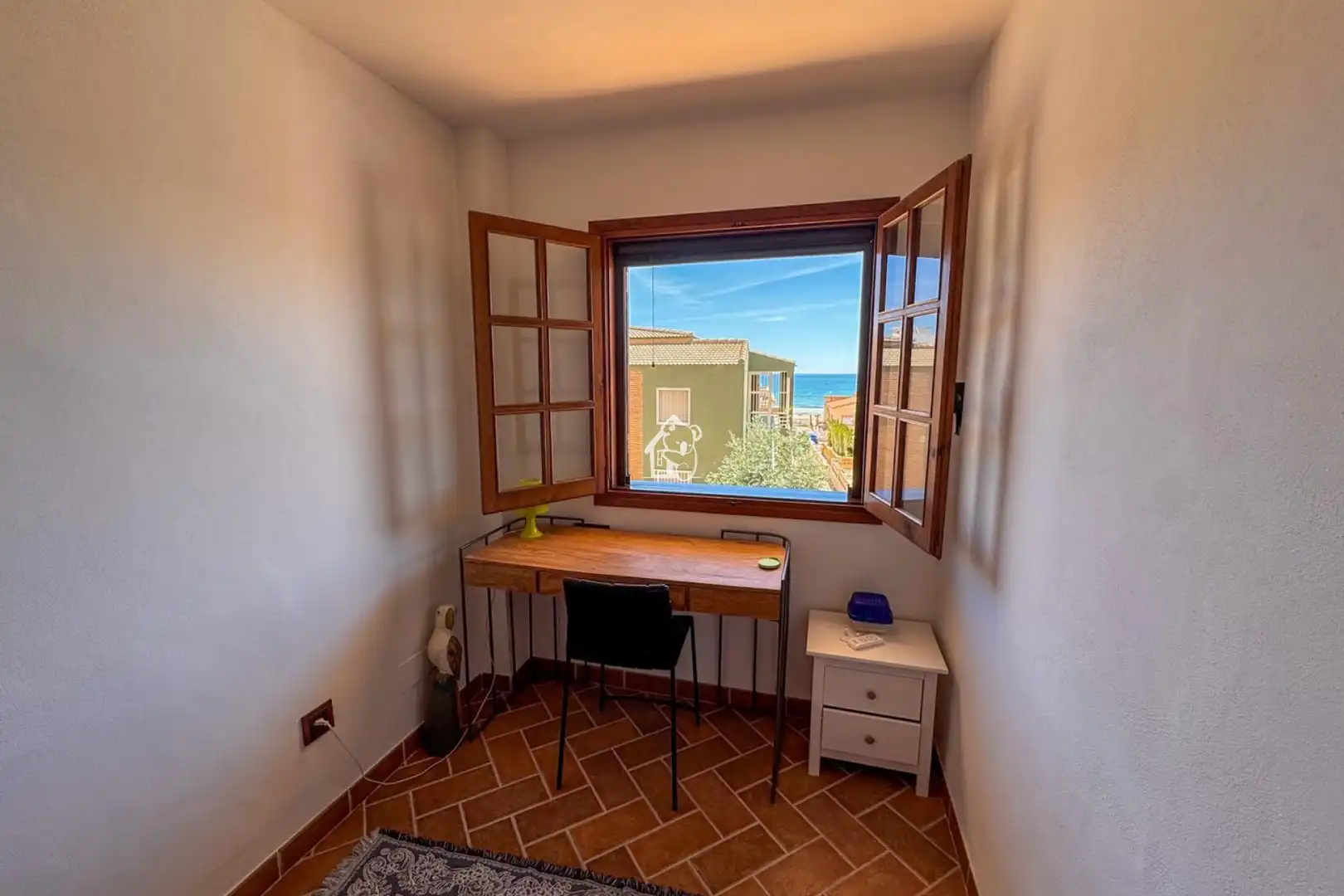 Terraza de Dúplex de alquiler en Guardamar del Segura con Aire acondicionado, Terraza y Amueblado