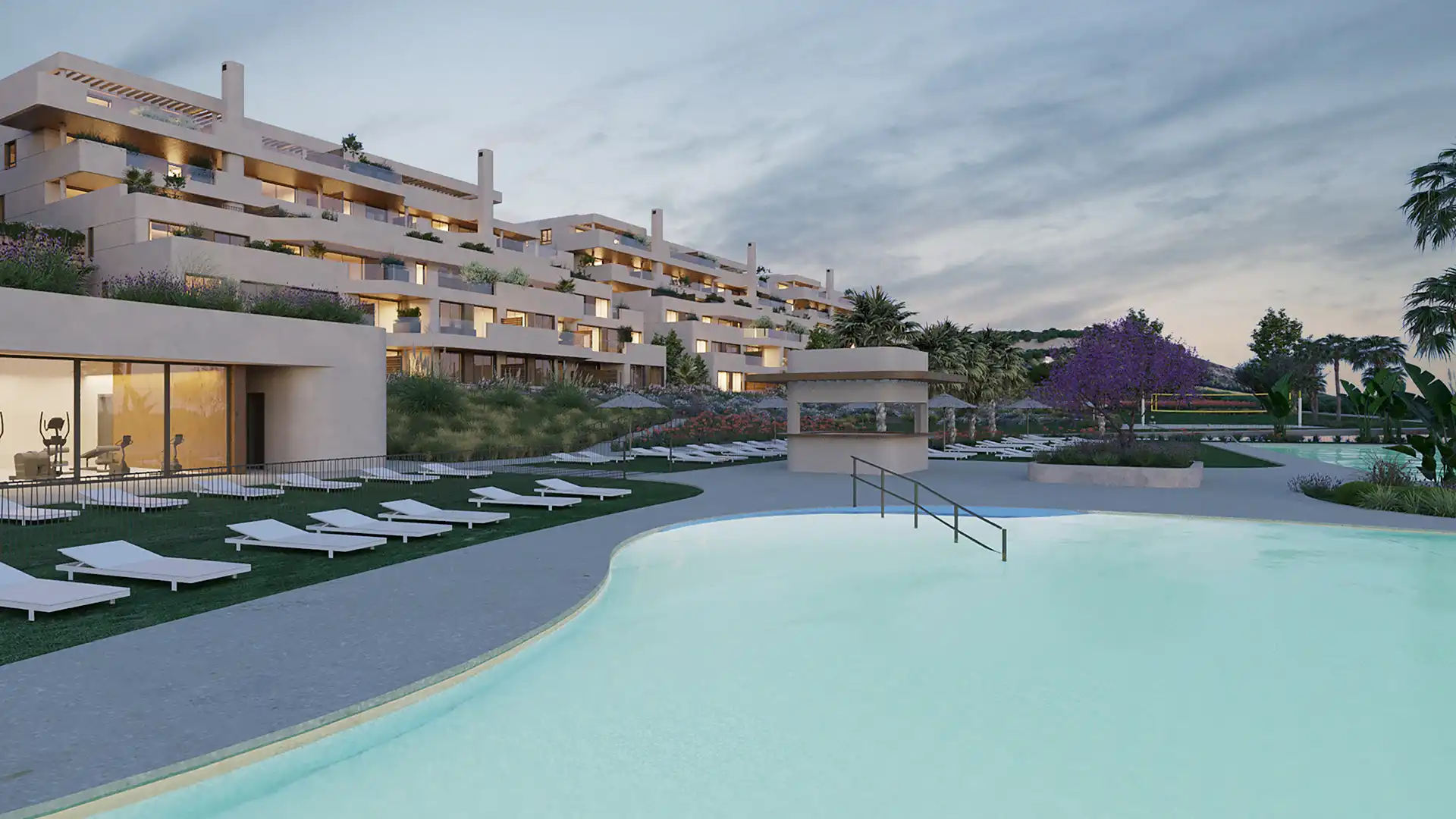 Swimming pool of Attic for sale in La Alcaidesa  with Air Conditioner, Terrace and Swimming Pool