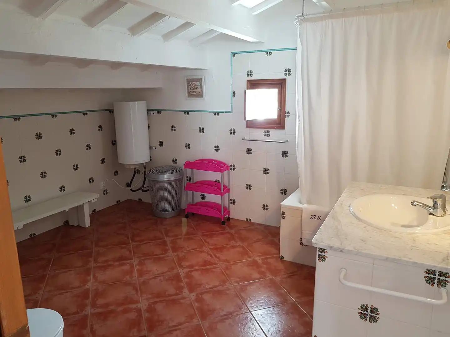 Bany de Finca rústica en venda en Maó - Mahón amb Aire condicionat, Calefacció i Jardí privat