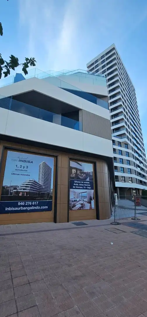 Vista exterior de Local de alquiler en Barakaldo 