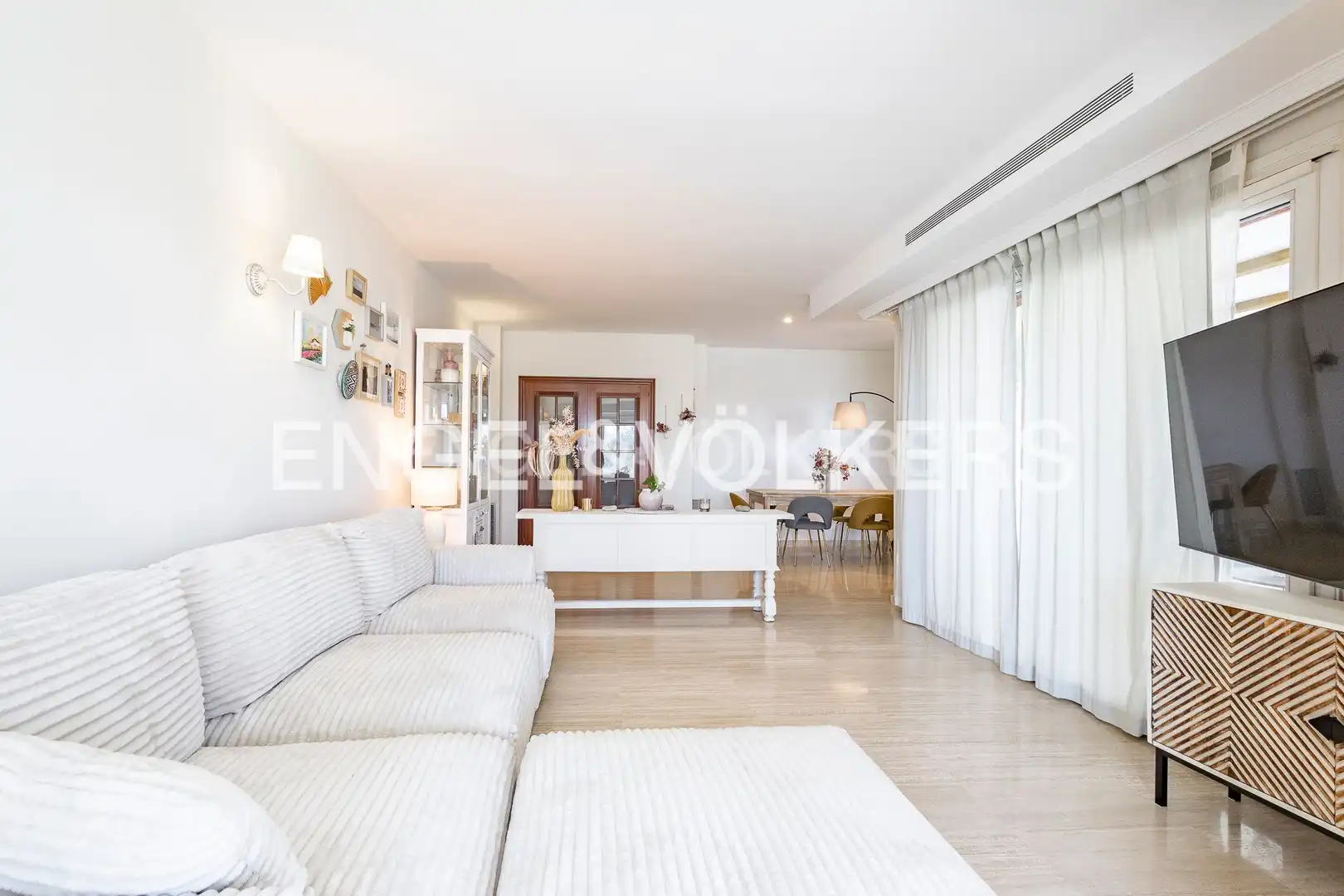 Wohnzimmer von Wohnung zur Miete in Tarragona mit Klimaanlage, Heizung und Privatgarten