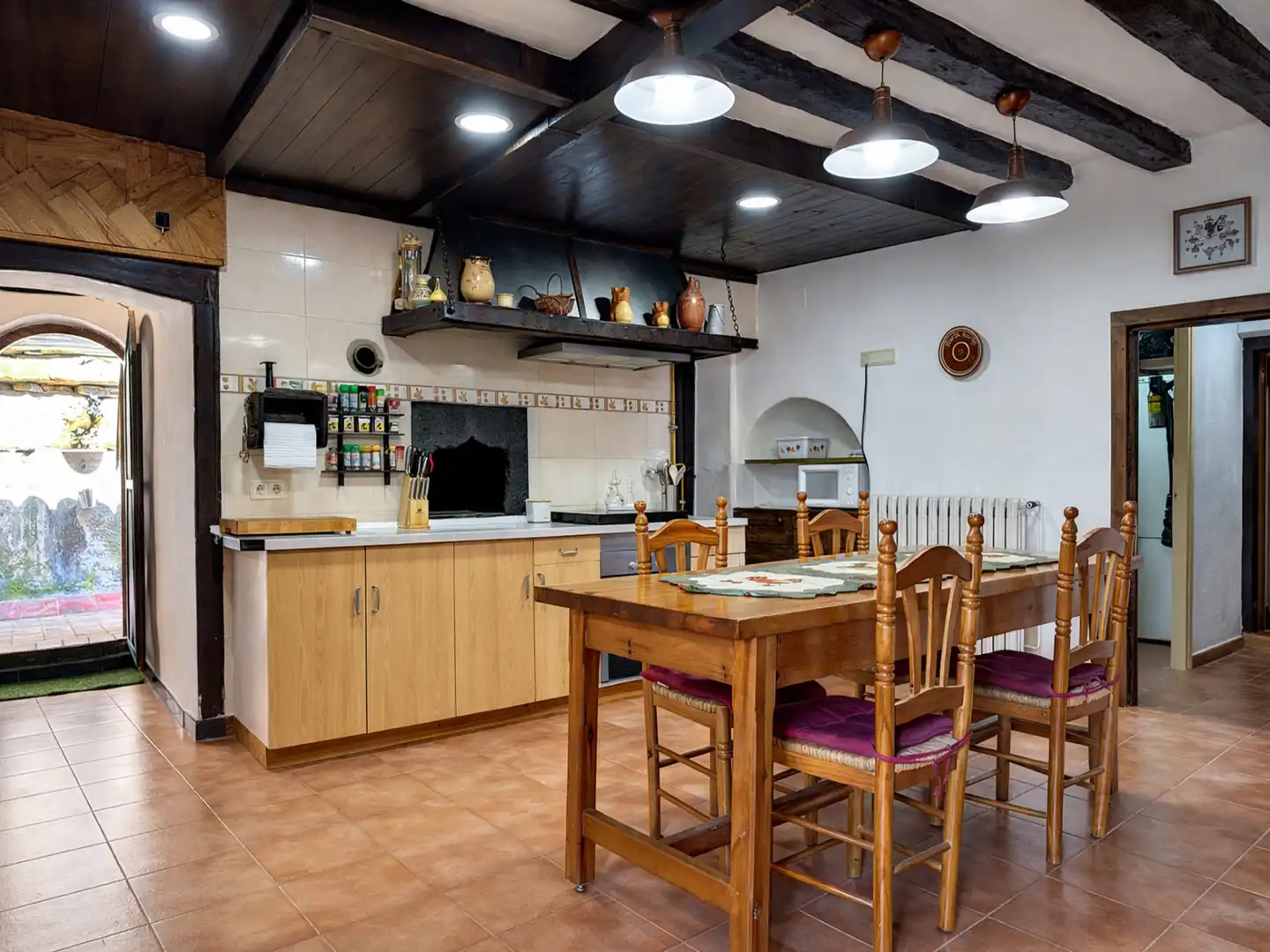 Kitchen of Country homes for sale in Campdevànol  with Heating, Private garden and Parquet flooring