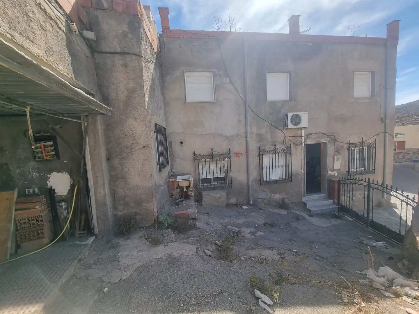 Exterior view of Houses for sale in Tabernas  with Air Conditioner, Heating and Furnished