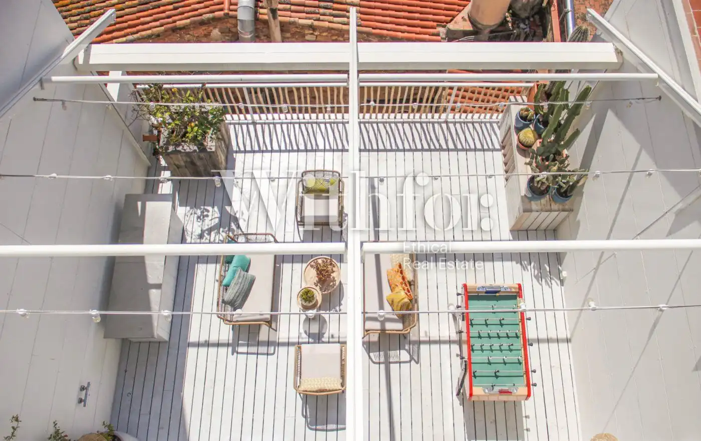 Terraza de Casa o chalet de alquiler en Barcelona con Aire acondicionado, Calefacción y Terraza
